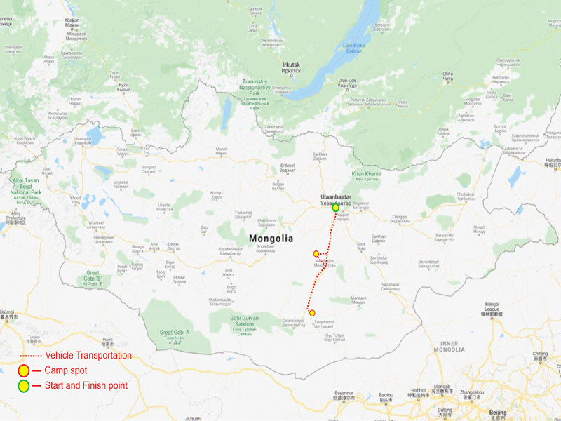 Glimpse of Gobi for 3 days