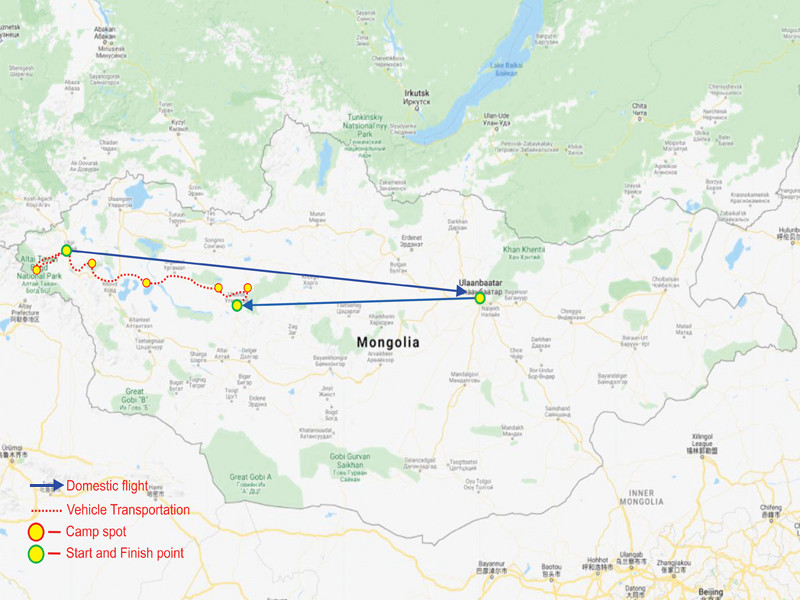 Wonders of the Western Mongolia